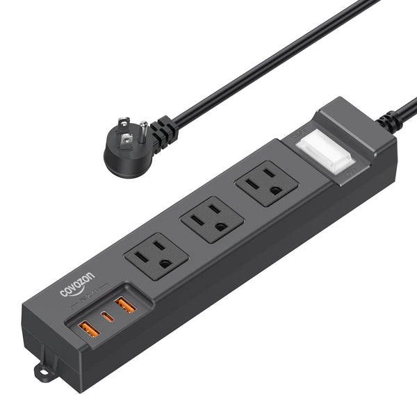 Power strip black